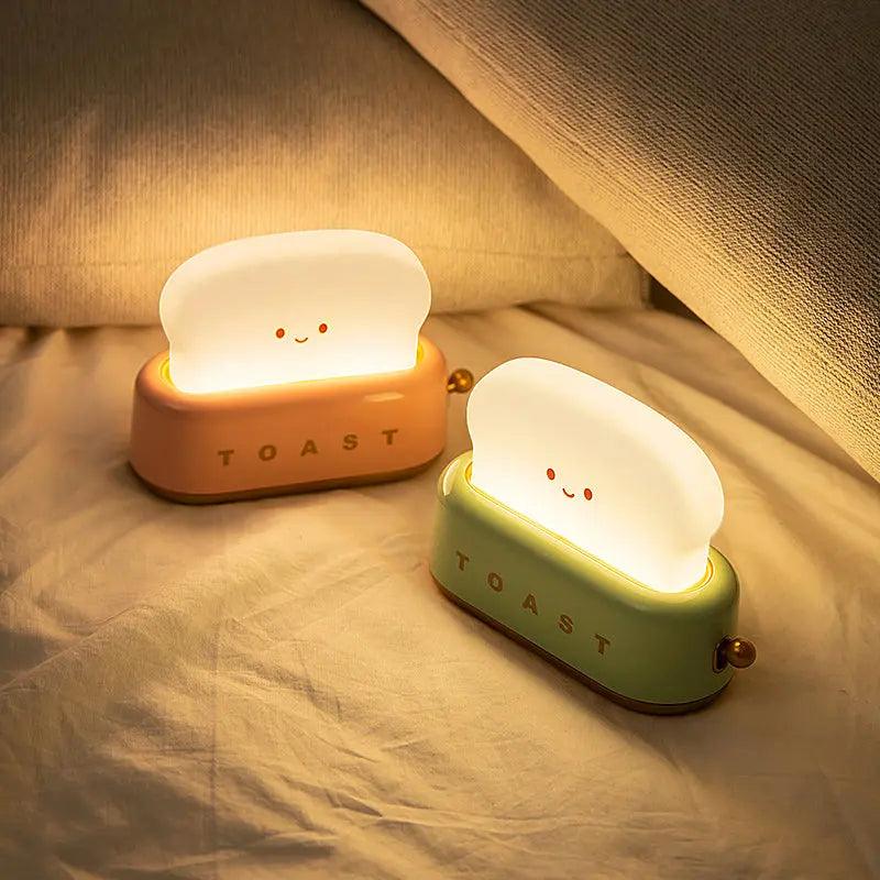 Lampka Nocna USB Pan Toster Ładowana do sypialni