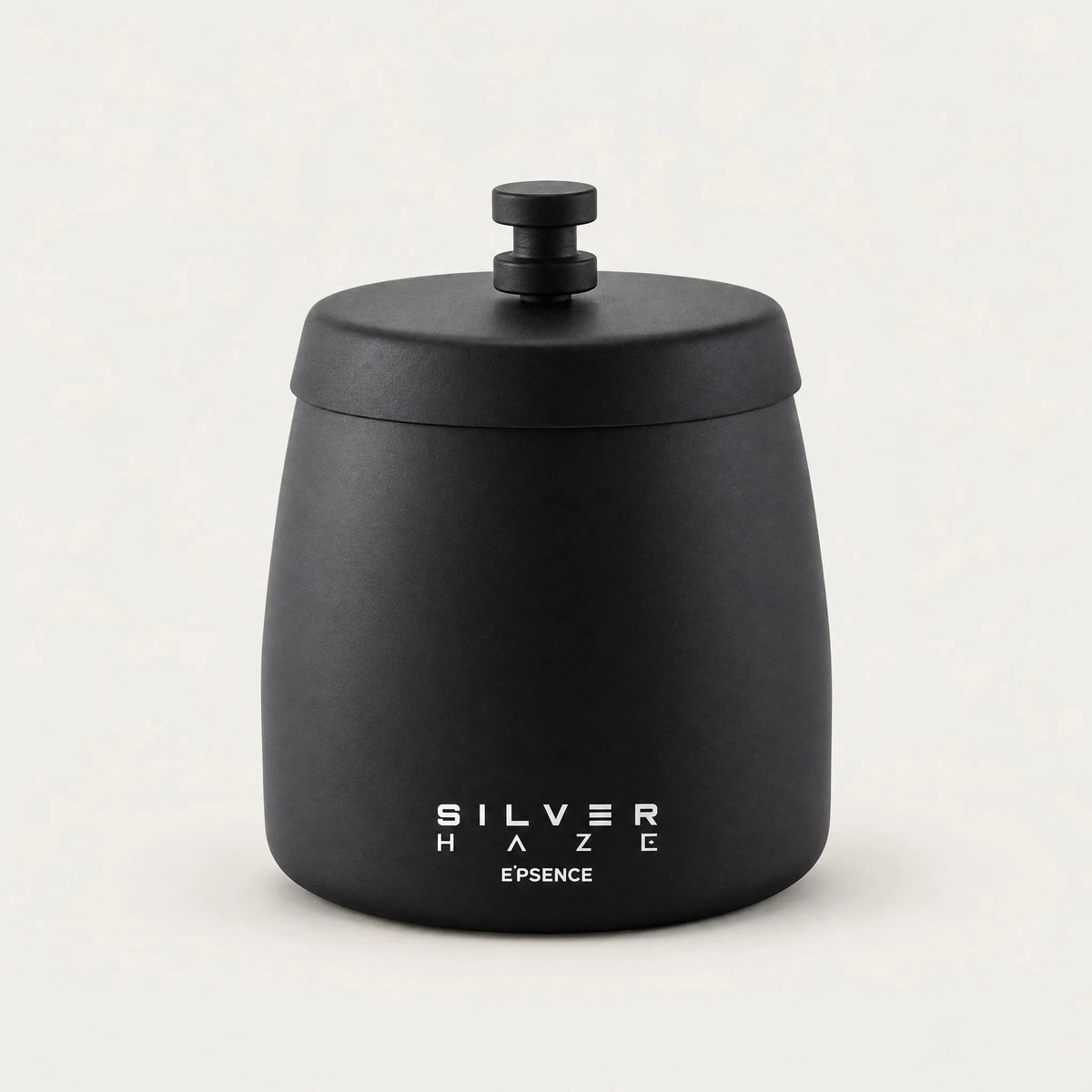 SILVER HAZE Metalowa Popielniczka Zewnętrzna Czarny