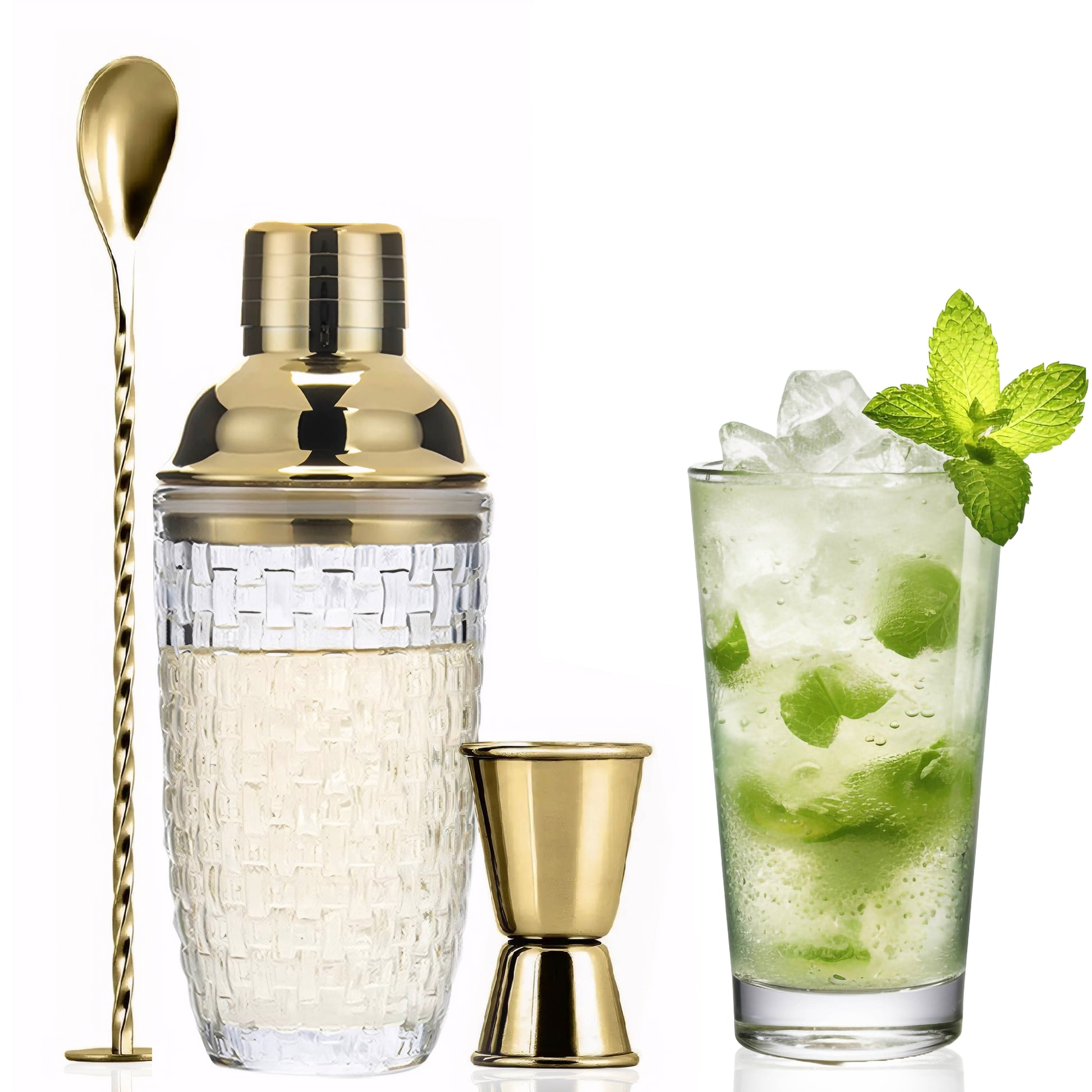 Shaker Szejker Do Robienia Drinków Koktaili Zestaw