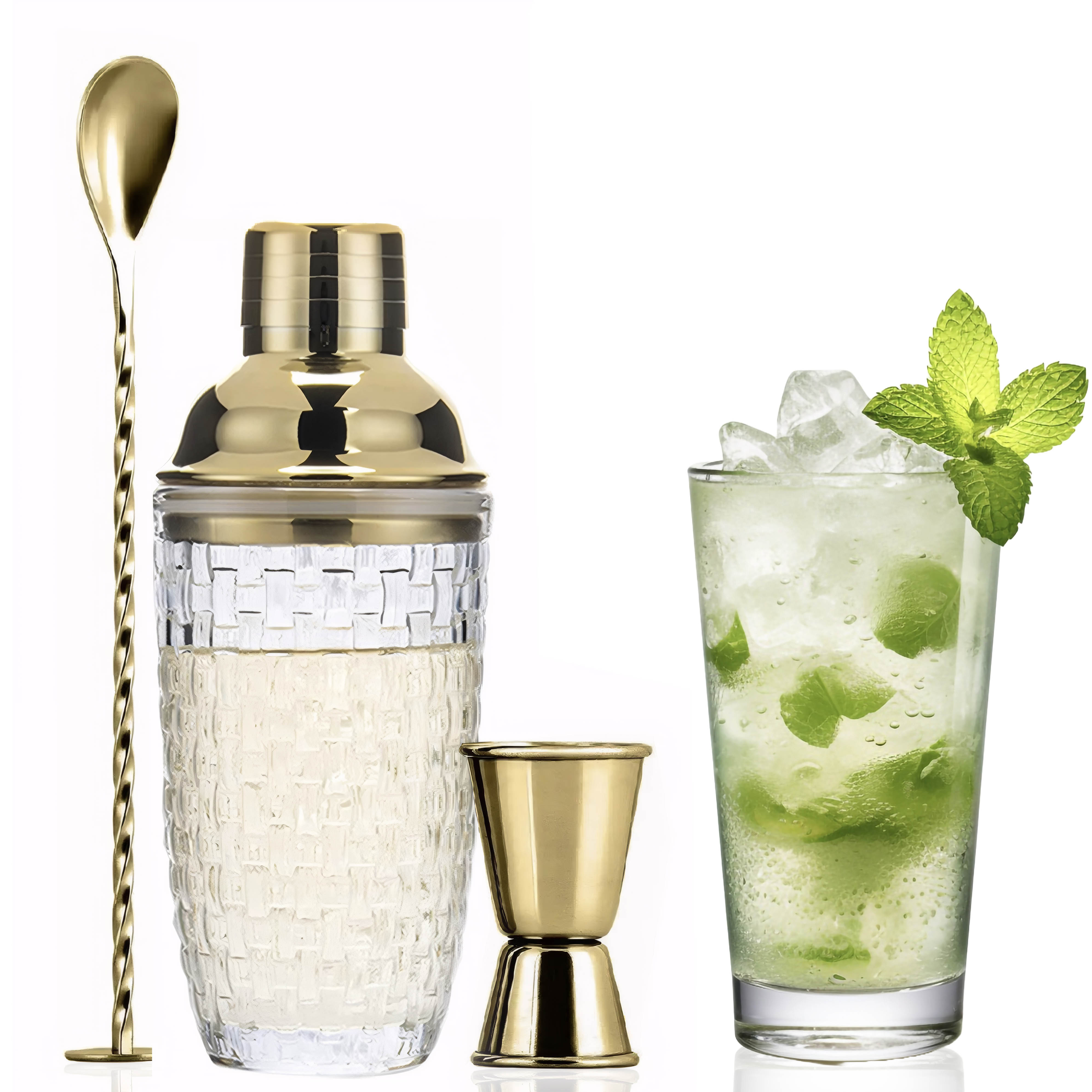 Shaker Szejker Do Robienia Drinków Koktaili Zestaw