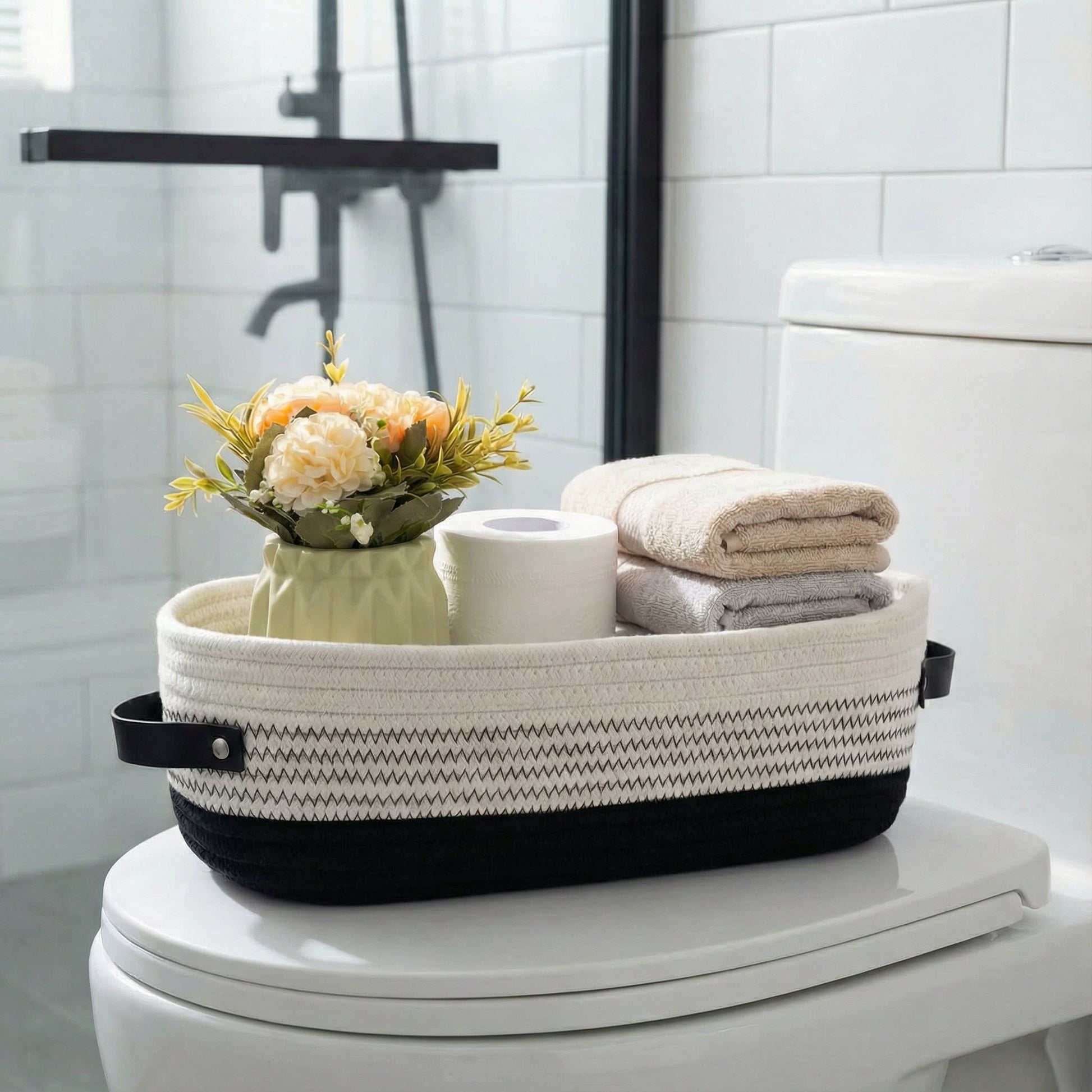 Organizer Łazienkowy Kosz na Kosmetyki do Przechowywania