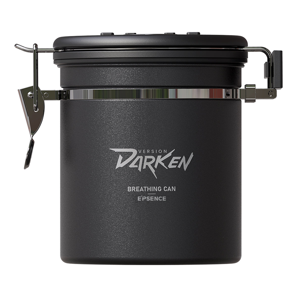 Pojemnik na kawę i herbatę z miarką czarny