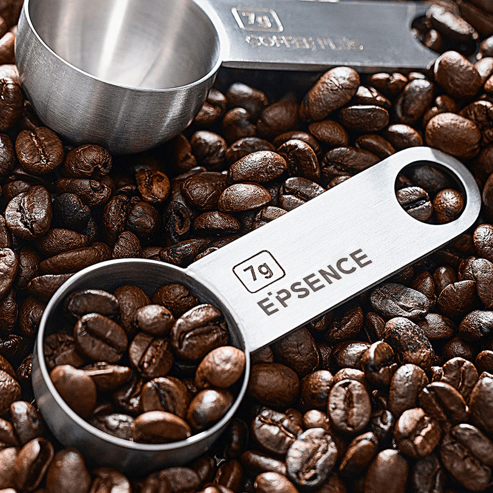 Pojemnik na kawę i herbatę z miarką czarny